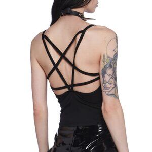 Widow Dark Omens Pentagram Tank Top